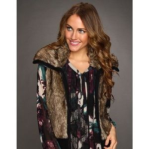 Calvin Klein Faux Fur Vest